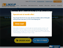 Tablet Screenshot of linxup.com